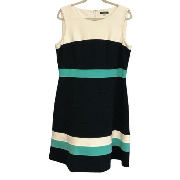 Tommy‎ Hilfiger block color sheath dress size 16 - Picture 1 of 5